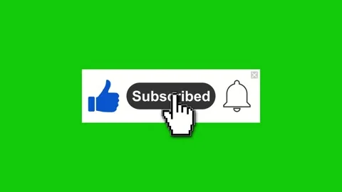 Hit like and subscribe button and turn on notification Stock Footage 277346329