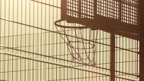 Hit in Basket Stock Footage 72210281