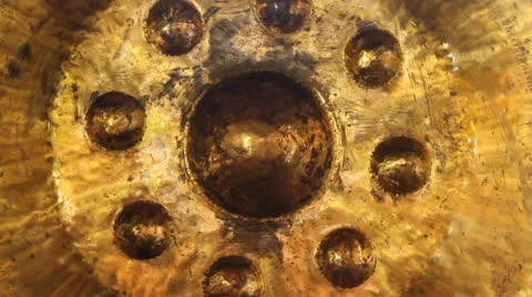 Hit bell temple Stock Footage 25427334