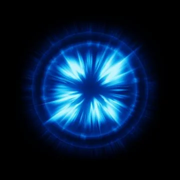 Hit Effect Energy Burst 스톡 일러스트