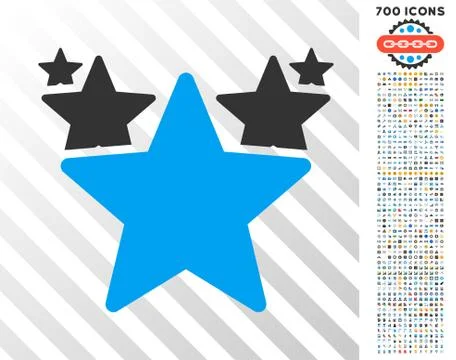 Hit Parade Flat Icon with Bonus Illustrazione stock