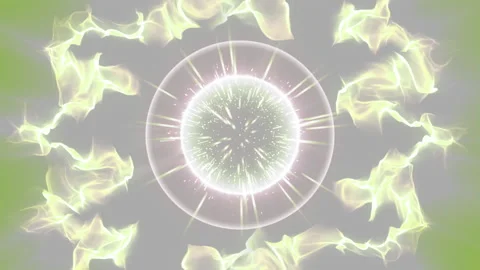 Hit particle effect circle shock wave animation Stock Footage 146157942