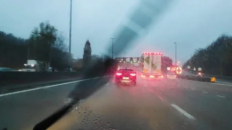 Hit The Road Stock Footage 113563621