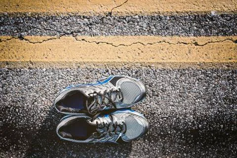 Hit the road, runner Stock Photos