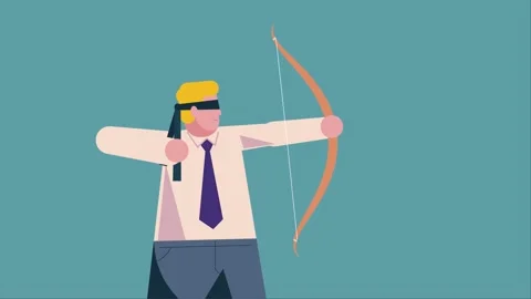 Hit the target Stock Footage 168080454