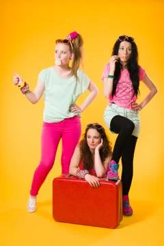 Hitchhiking Foto stock