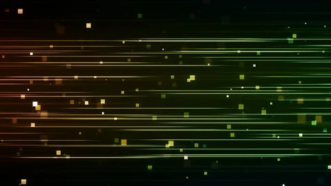 HiTech Data Lines Stock Footage 92337298