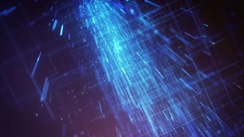 Hitech Space Scifi Network Background Loop Stock Footage 172246120