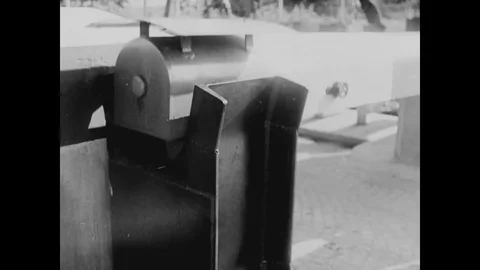 Hitler invades Czechoslovakia in World War Two. Stock Footage