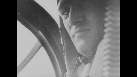 Hitler invades Poland in World War Two. Stock Footage