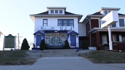 Hitsville U.S.A Home of Motown Records in Detroit, Michigan, U.S.A Stock Footage 127257787