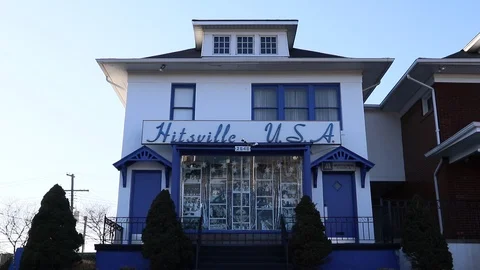 Hitsville USA Motown Museum Detroit Michigan USA Stock Footage 127257793