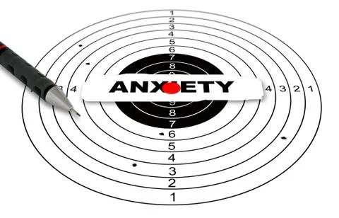 Hitting the target Stock Illustration