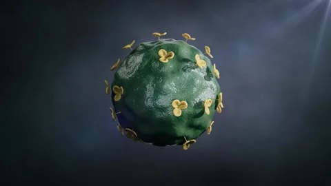 HIV-human immunodeficiency virus Video stock 282497345