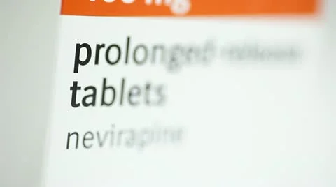 HIV medicines Stockbeeldmateriaal 22155001