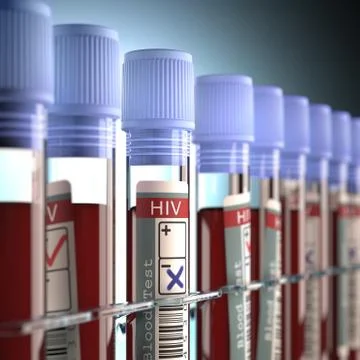 HIV Negative Stock Illustration