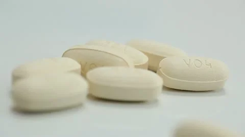 HIV pills static close up Vídeos de archivo 22224362
