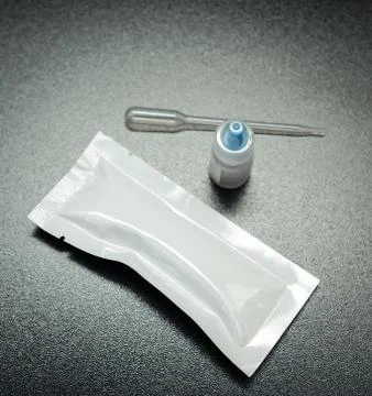 Hiv test set Stock Photos