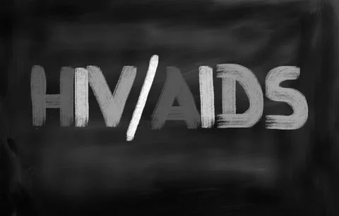 HIV/AIDS Concept Illustrazione stock