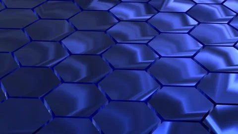 The Hive Background for Technology or digital concept 3d Rendering. Stock Photos