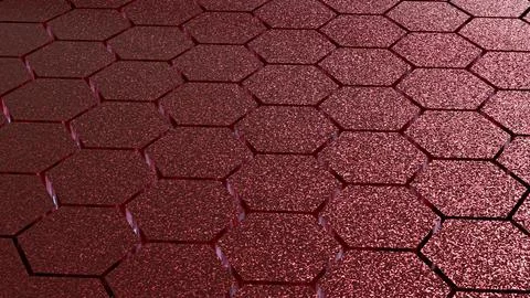 The Hive Background for Technology or digital concept 3d Rendering. Stock Photos