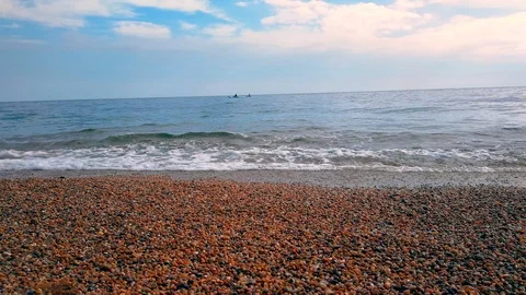 The Hive beach Stock Footage 123445277