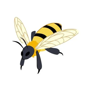 Hive bee cartoon vector illustration Illustrazione stock