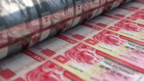 HK DOLLAR 1 Stock Footage 133575269