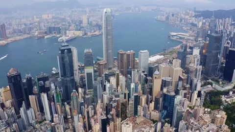 HK Drone 3 Stock Footage 107150929
