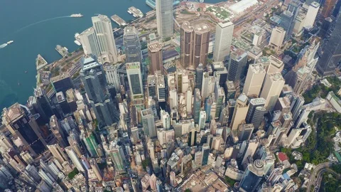 HK Drone 7 Stock Footage 107150931