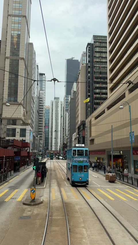 HKDingDingTram Stock Footage 325944722