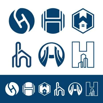 HLogo Stock Illustration