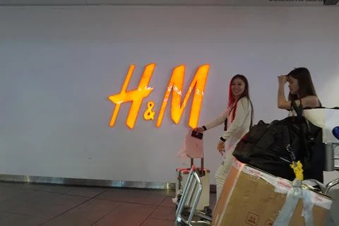 H&amp;M Busines logos Stock Photos