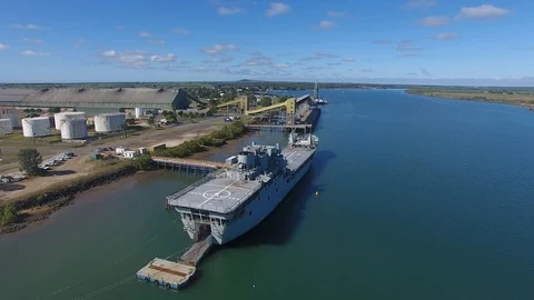 HMAS Tobruk 10 Stock Footage 89609970