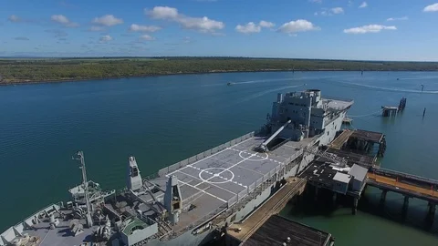 HMAS Tobruk 2 Stock Footage 89563318