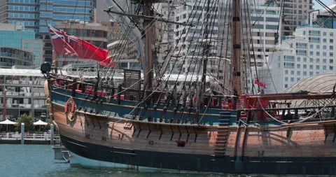 HMB Endeavour Stock Footage 229226357