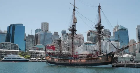 HMB Endeavour Stock Footage 229227110