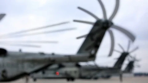 HMH-464 conducts max capability takeoff at Marine Corps Air Station - 2017 Stock Footage 88048236