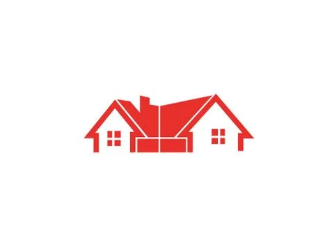 Hmoe logo house Stock Illustration