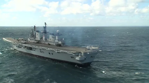 HMS Illustrious Helicopter Operations Vidéo 44024841