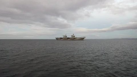 HMS Prince of Wales Stock Footage 116683108