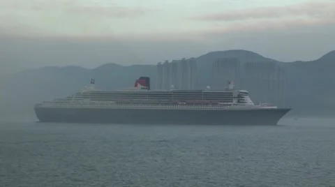 HMS Queen Mary 2 Video stock 41989488