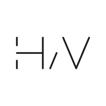 Hn initial letter vector logo icon 스톡 일러스트