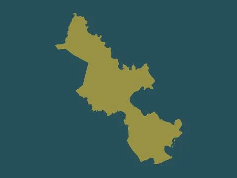 Ho Chi Minh, Vietnam. Solid color shape 库存插图