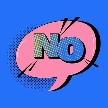 HO comic book bubble in trendy pop art style. Bright cartoon message. Stock Illustration