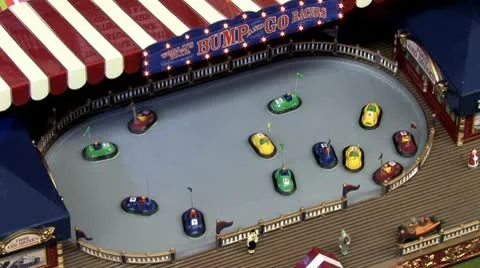 HO Scale Park 4 Stock-Footage 10575550