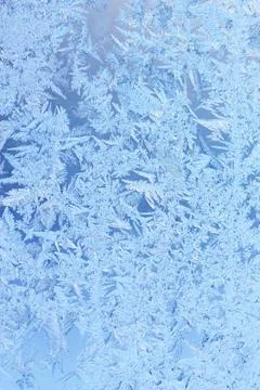 Hoarfrost texture Stock Photos