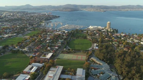 Hobart Ocean Pan Stock Footage 113074363