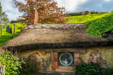 Hobbit house Stock Photos
