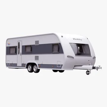Hobby Caravan Prestige 3D Model